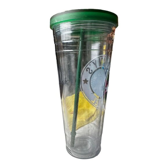 "Mommys Fuel" Starbucks-Style Clear Tumbler With Green Lid & Straw Reusable 24 O - Picture 5 of 11